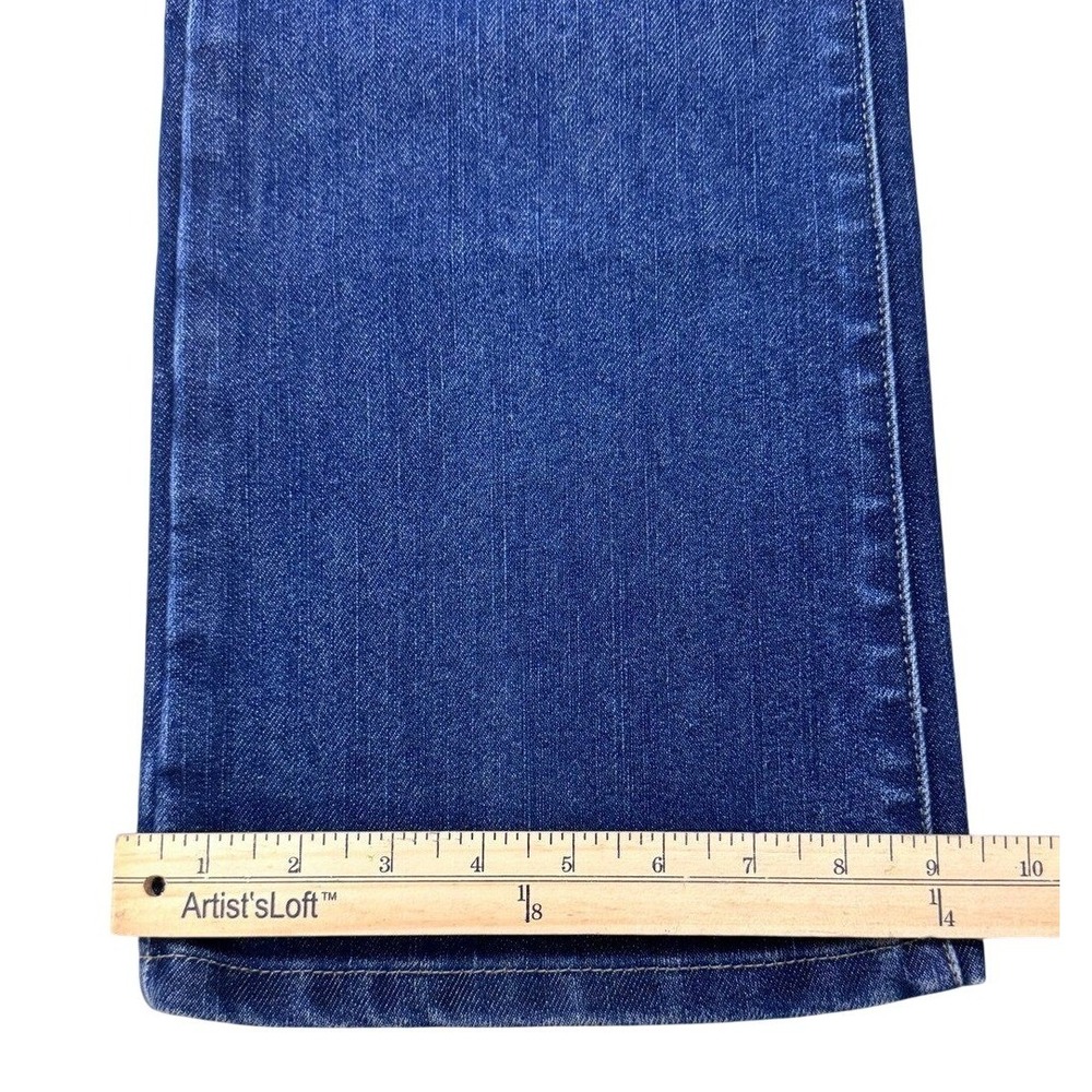 Tommy Hilfiger Vintage Y2K Bootcut Jeans Womens Size 10 Low Rise Dark Wash Denim - Picture 6 of 7